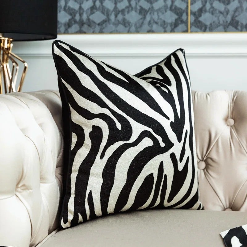 Y&D High Quality Sofa Cushion Cover Luxury Jacquard Throw Pillow Covers Decorative Home  Pillow Throw Pillow Cover for Couch - Image 1